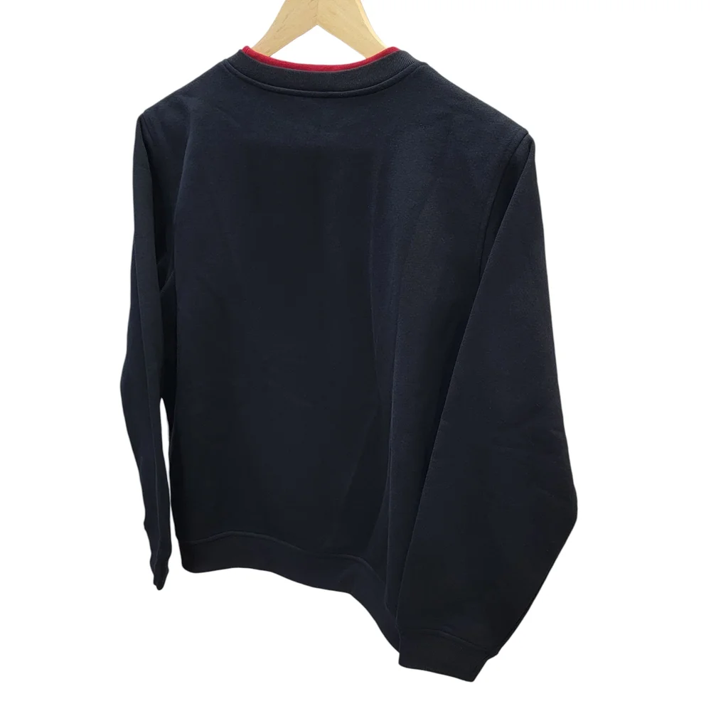 NWT Northern Reflections Crewneck Sweatshirt Black Red Floral Women’s M - Picture 3 of 12